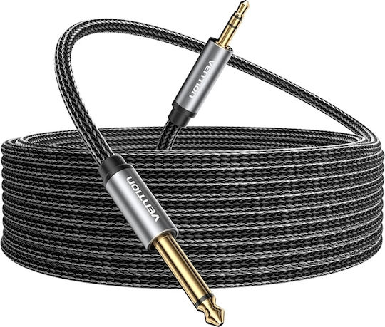 Vention Bcyhl 10m 3.5mm мъжки към 6.35mm мъжки мини жак аудио кабел