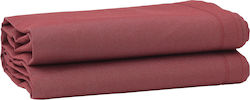 vidaXL Markisenstoff Burgundisch 10x1.6m