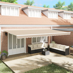 Material Pentru Copertină Bej 6x3,5m Material Pentru Copertină Bej 6x3,5m