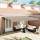 vidaXL Awning fabric Beige