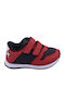 Kids Sneakers Anatomic with Scratch Red