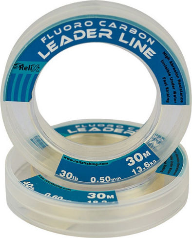 Relix Leader Line Fluorocarbon Fishing Line 30m 0.60mm