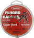 Fir de pescuit Powerline Super Hard Fluorocarbon 50m Transparent 0.18mm