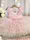 Kinderkleid Ärmellos Pink