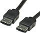 Roline 11.03.1548 Cable Esata3 To Esata3 6.0 Gbit S 0.5m External Black