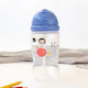 Kiokids Space Детска Бутилка За Вода Силиконова със Сламка 350ml