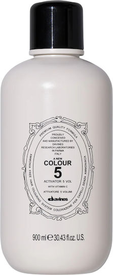 Davines A New Colour Hydrogen Peroxide Hair Colour Activator Lotion Hydrating & Color Protecting 5 Vol 900 Ml