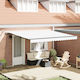 vidaXL Awning fabric White