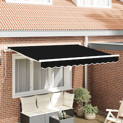 vidaXL Awning Fabric Black 3x2.5m vidaXL Awning Fabric Black 3x2.5m