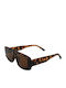 Zign Unisex Sunglasses with Brown Frame and Brown Lens ZLPO52593