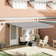 vidaXL Awning fabric Gray