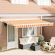 vidaXL Awning fabric Multicolour 2x4m
