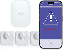 Detector Wireless De Inundații Cu Sirenă Detector Wireless De Inundații Cu Sirenă