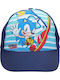 Sega Kids' Hat Jockey Fabric Sonic Navy Blue