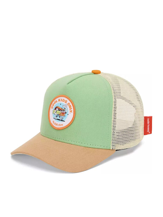 Hello Hossy Kids' Hat Jockey Fabric Multicolour