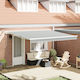 vidaXL Awning fabric Green 3x4m