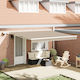 vidaXL Awning fabric Beige 3x4m
