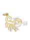 Mentzos Scorpio Zodiac Sign Charm in 14K Gold M2773