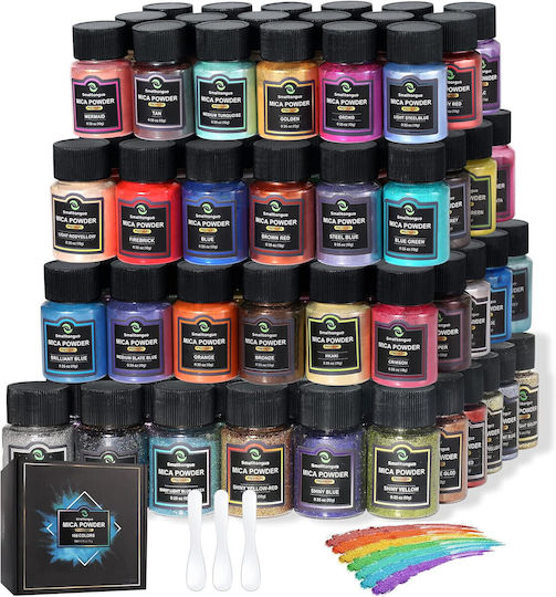 Set de Pigmenți Mici 108 Culori 36 Culori Originale 10g 36 Culori Pastel 10g 36 Pudre Fine de Sclipici 20g Pudră de Pigmenți Epoxy Rășină Machiaj Săpun Lac de Unghii Lumânări Slime