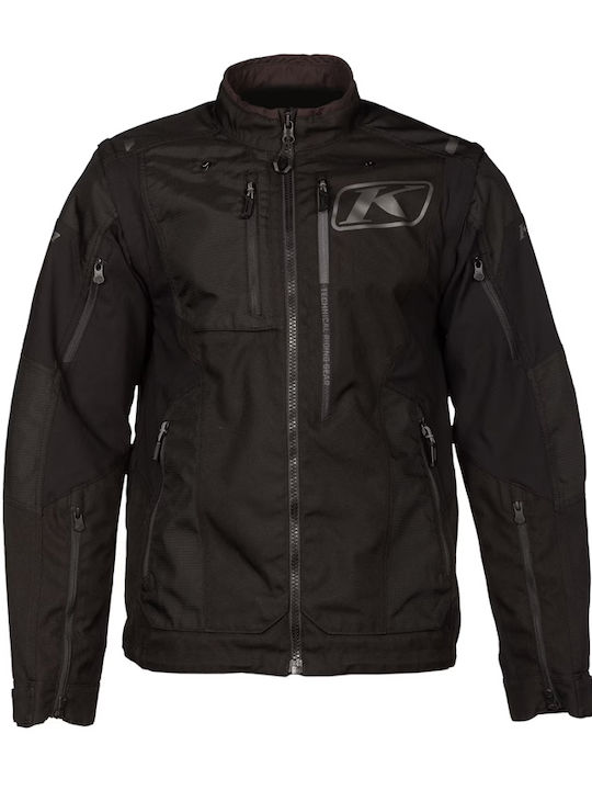 Klim Dakar Oversize Καλοκαιρινό Ανδρικό Μπουφάν Μηχανής Μαύρο