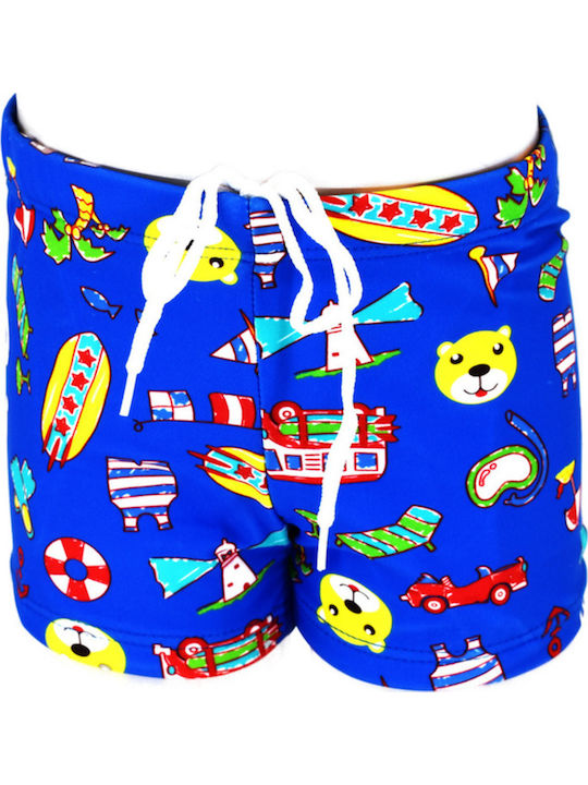 Ferrari Group Kids Swimwear Swim Shorts Blue
