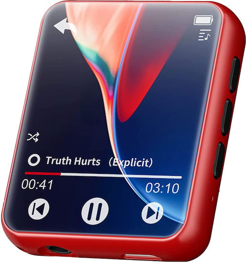 MP3 плейър (32GB) с Екран 1.8" Червен X00112DK81