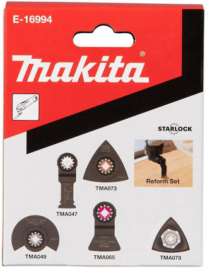 Makita Mt Renovierung Set 5 Stück Tma047 49 65 73 78