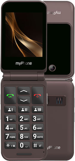 MyPhone Harmony LTE Single SIM Κινητό με Μεγάλα Κουμπιά Praline Collection