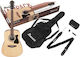Ibanez Akustisch Gitarre Natürlich / Offene Pore / Spruce
