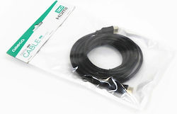Omega 41549 HDMI male - HDMI male 3m Μαύρο Omega 41549 HDMI male - HDMI male 3m Μαύρο