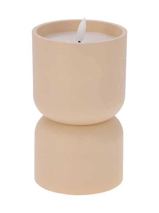 Koopman Dekorative Lampe Wachs-Politur Ecru