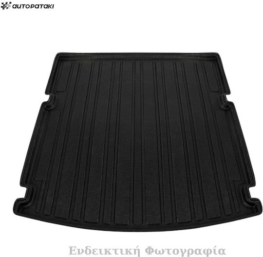 Rubber Boot Mat for Trunk Compatible with Peugeot 207 2006-2014 Non-slip and Durable