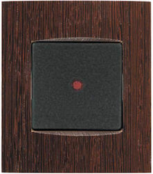 Arcada Lemn Wenge Buton Lumină 230v