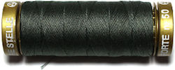 Tre Stelle Sewing Thread 100% Cotton Col 468 Dark Olive 1pc 100mtr