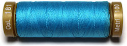 Tre Stelle 100% Cotton Sewing Thread Col 181 Turquoise 1pc 100mtr