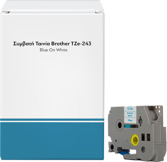 Label Maker Tape in Blue Color 1pcs