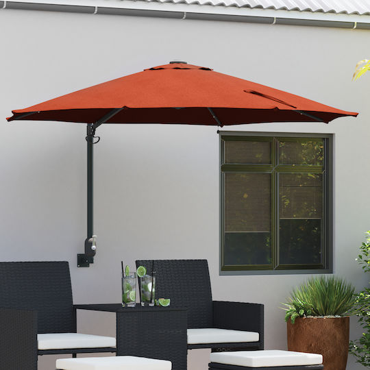 Wall Mounted Metal Parasol