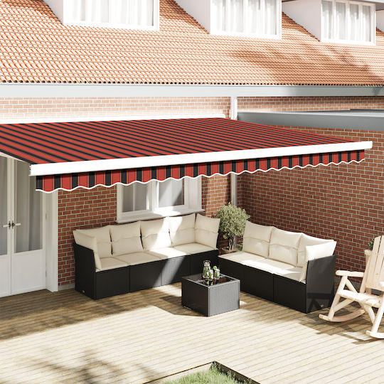 vidaXL Τεντόπανο Πορτοκαλί 0.2x4.8m