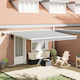 vidaXL Awning fabric Green 3x4m