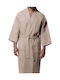 Astron Italy Bathrobe with Collar Beige 300gr/m²