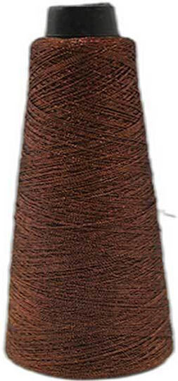 Metallic Gold Thread Embroidery Lumirex Cone 25g Colour Dark Copper 1 Piece