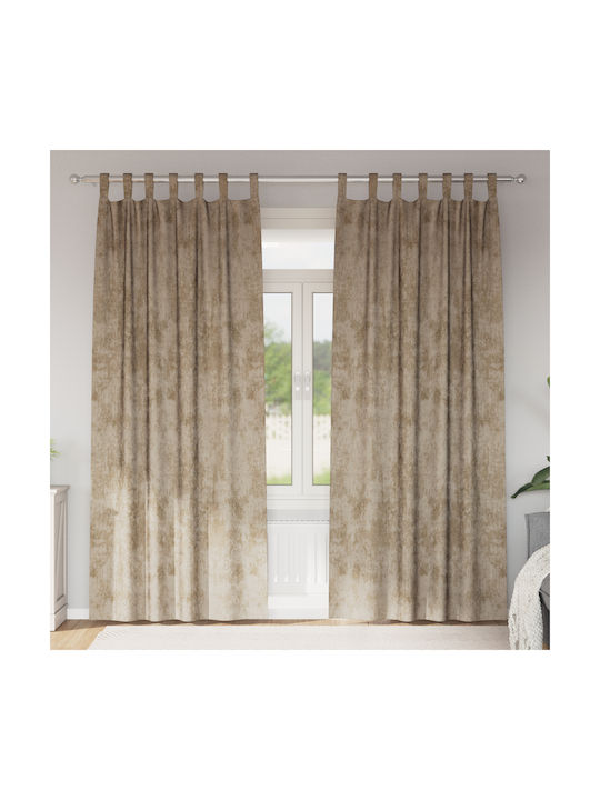 vidaXL vidaXL Vorhänge für Fenster mit oberen Registerkarten Ecru 140x245cm