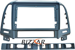 Hyundai Santa Fe 2006-2013 Tablet 9" DIN Fascia Panel and Wiring