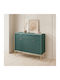 Bufet Nova cu Sertare Green + Gold 104x39x83cm