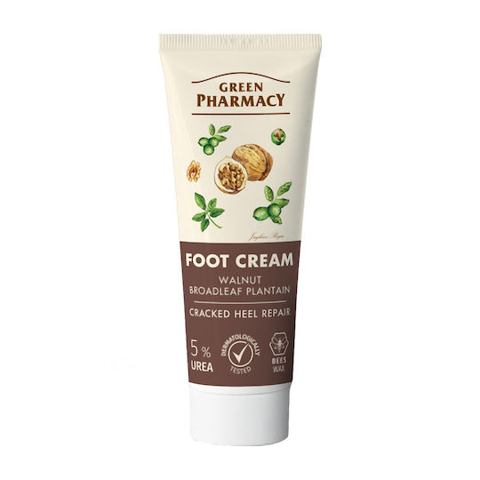 Green Pharmacy Moisturizing Cream Regeneration for Cracked Heels 75ml