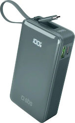 SBS 10000mAh 22.5W Γαλάζιο