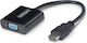 StarTech Kabel VGA-Stecker - VGA-Stecker Schwarz 0.18m (HD2VGAE3)