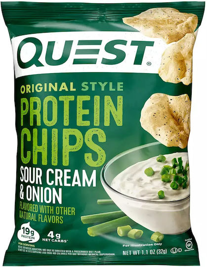 Protein Chips 32g Quest Nutrition Sour Cream & Onion