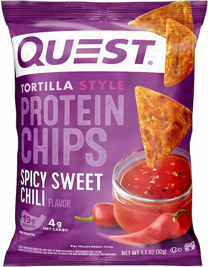 Protein Tortilla Chips 32g Quest Nutrition Spicy Sweet Chili