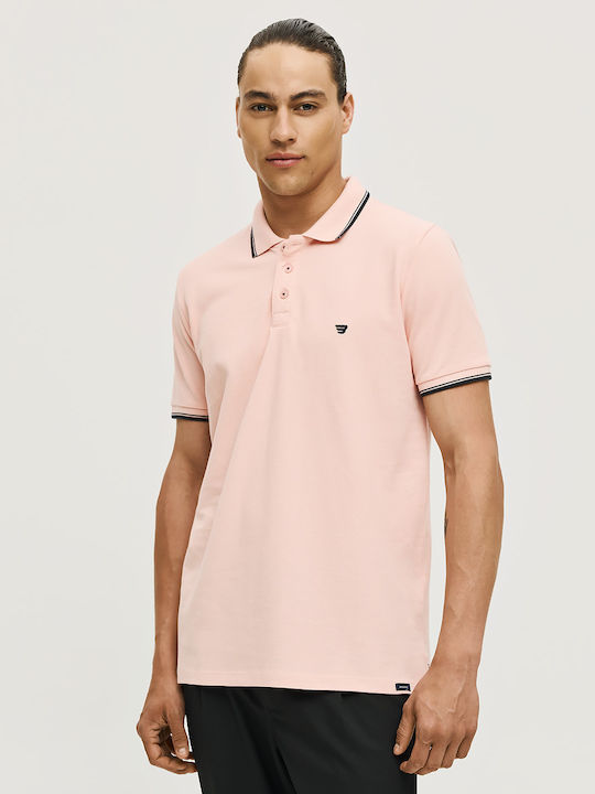 Brokers Jeans Polo Μπλούζα Ροζ